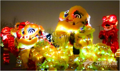 &nbsp;安康LED夜光舞狮