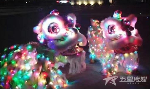 &nbsp;安康LED夜光舞狮