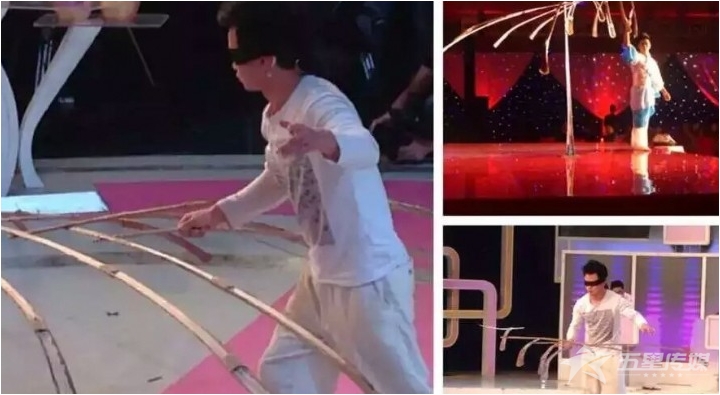 &nbsp;安康蒙眼羽毛平衡术