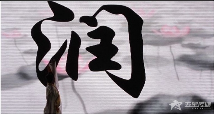 &nbsp;安康双人墨舞表演