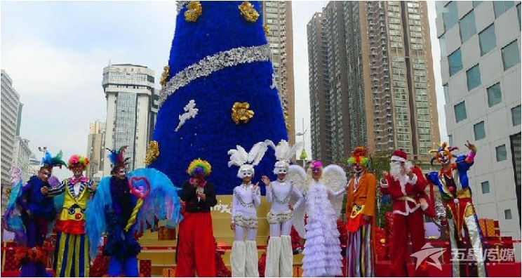 &nbsp;安康高跷小丑表演