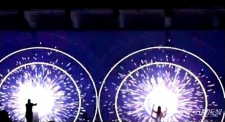 &nbsp;安康特效开场－鼓舞东方表演