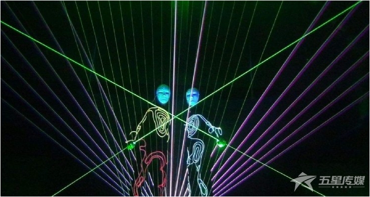 &nbsp;安康激光舞-多人全彩激光舞表演