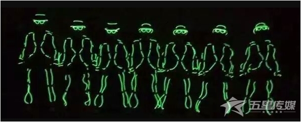 &nbsp;安康电光舞-大型电光舞表演