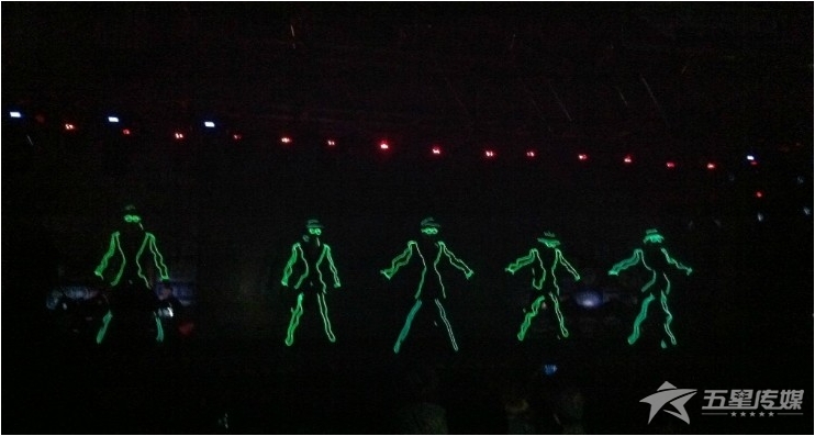 &nbsp;安康电光舞-大型电光舞表演