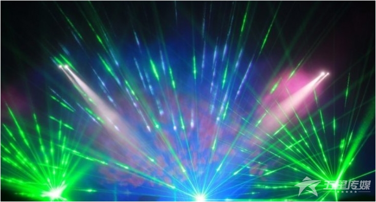 &nbsp;安康激光秀-全彩双机位激光秀表演