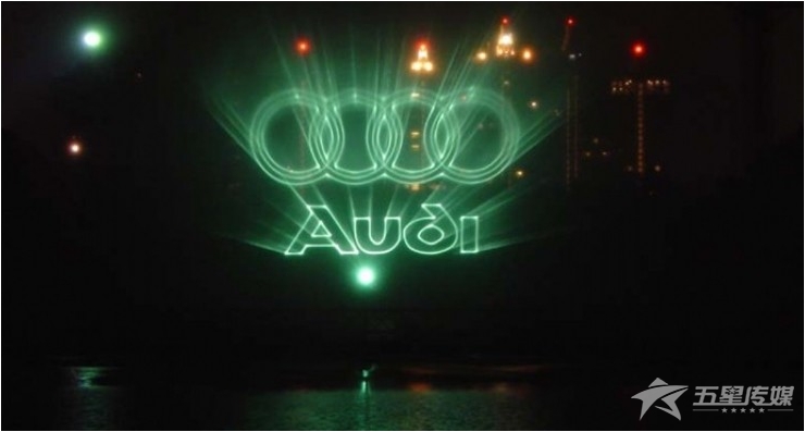 &nbsp;安康激光秀-全彩双机位激光秀表演