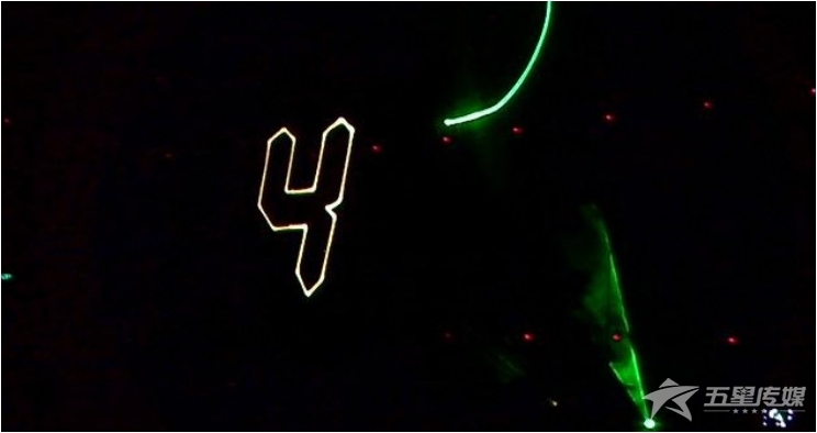 &nbsp;安康激光秀-双机位激光秀（一绿一彩）表演