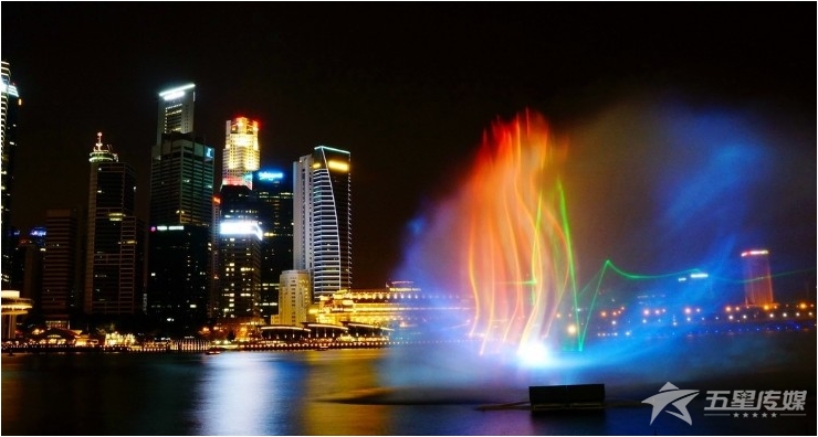 &nbsp;安康激光秀-全彩水幕激光秀表演